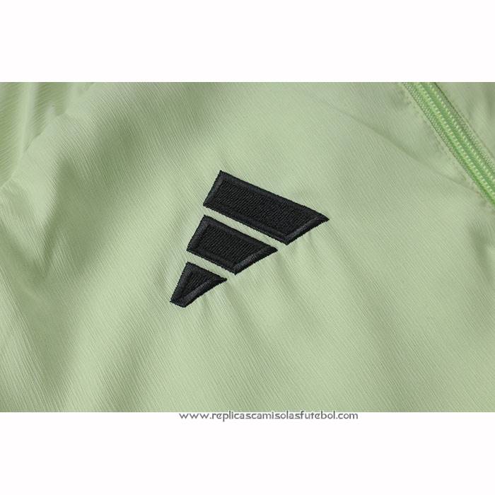 Chandal de Corta-vento do Real Madrid 2025-2026 Verde